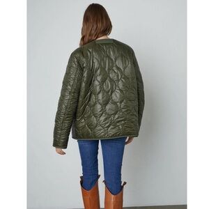 NWT Velvet By Graham & Spencer Marissa Reversible Green Jacket XL